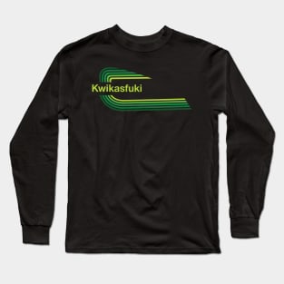 Kwikasfuki - Seventies Green Long Sleeve T-Shirt